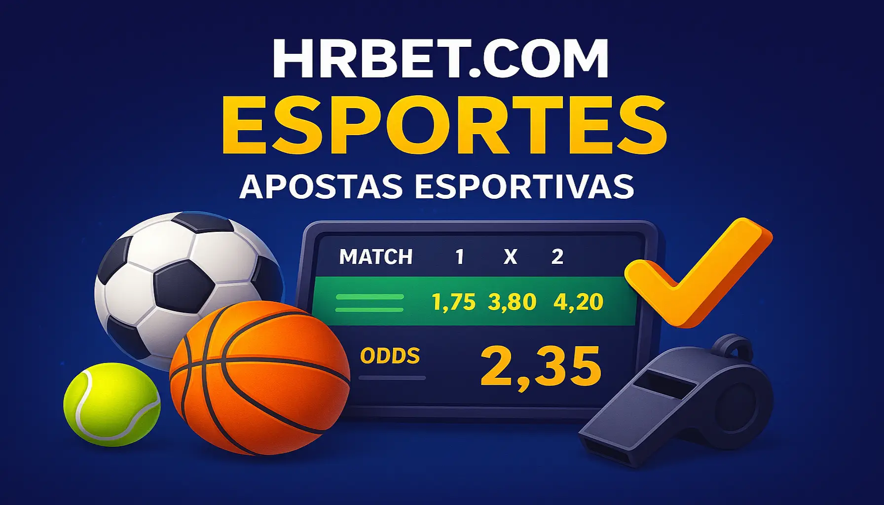 Aposte em apostas esportivas no cassino online HRBET.COM